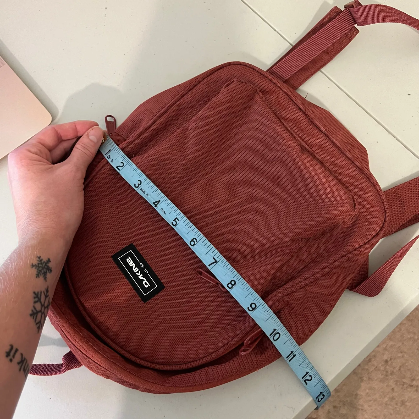 Dakine Dark Rose Essential 7L Unisex Mini Backpack Hiking Travel School - Image 13