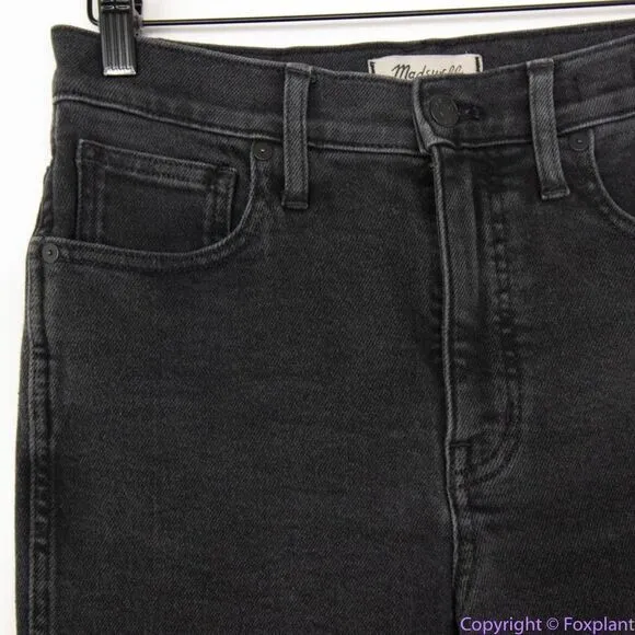 NEW Madewell Petite 10" High-Rise Skinny‎ Jeans in Starkey Wash, 28P - Image 9