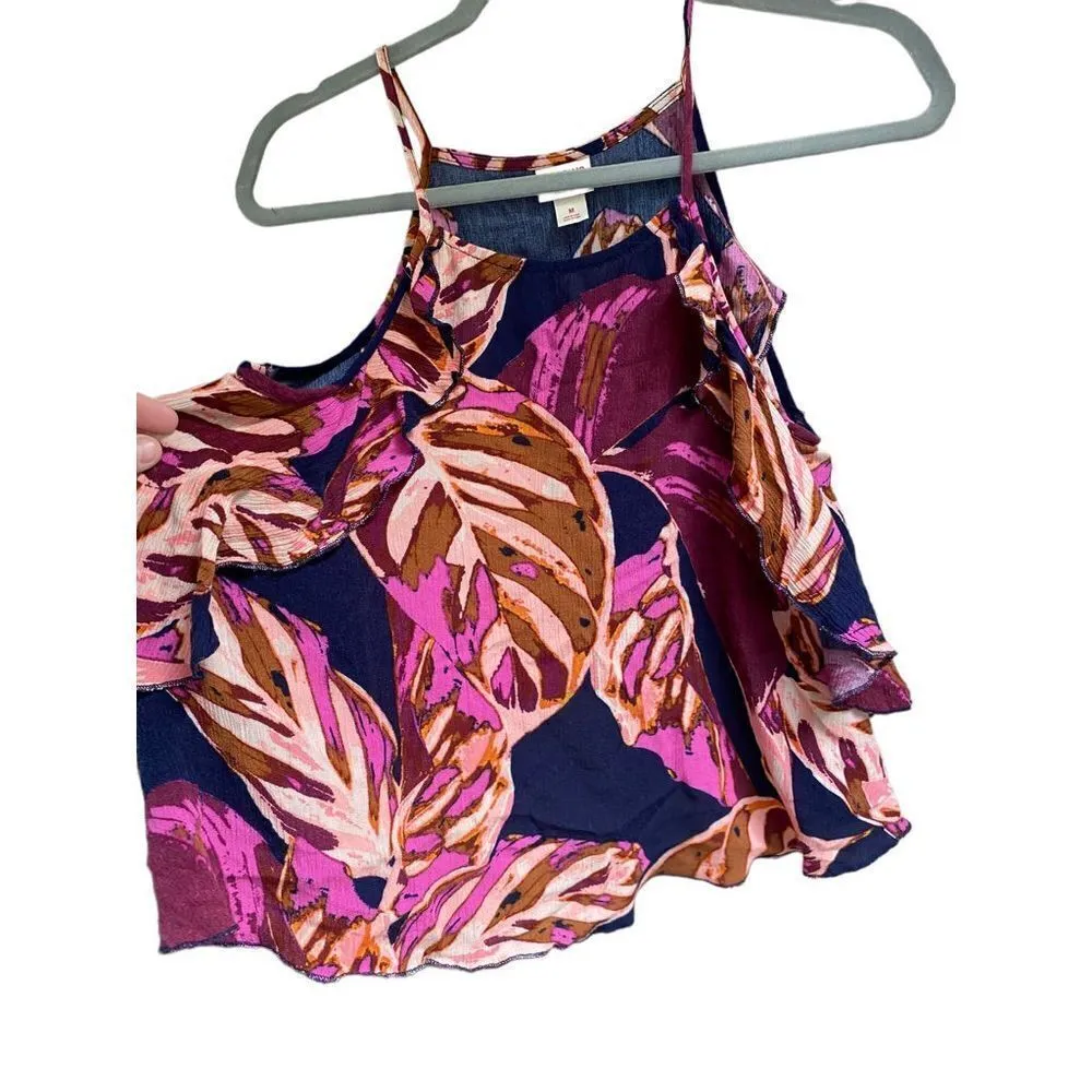 Mossimo size medium flared layered tank top - Image 4