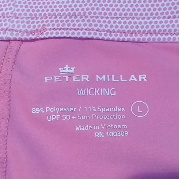 Peter Millar Mini Dot Element Wicking Golf Skort size large - Image 7