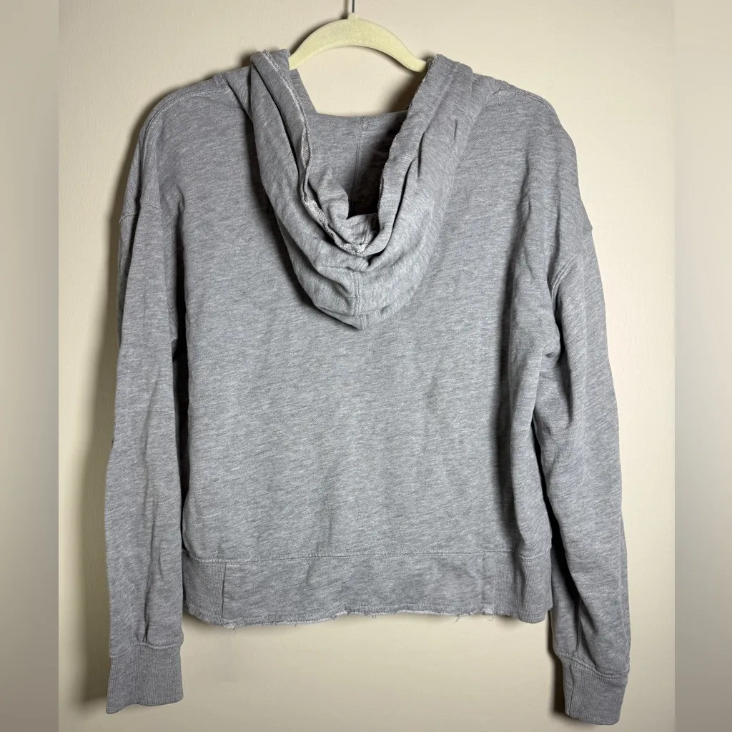 FP Movement All Sport Sweat Hoodie Grey Oversized Crop XS Free People - Image 13
