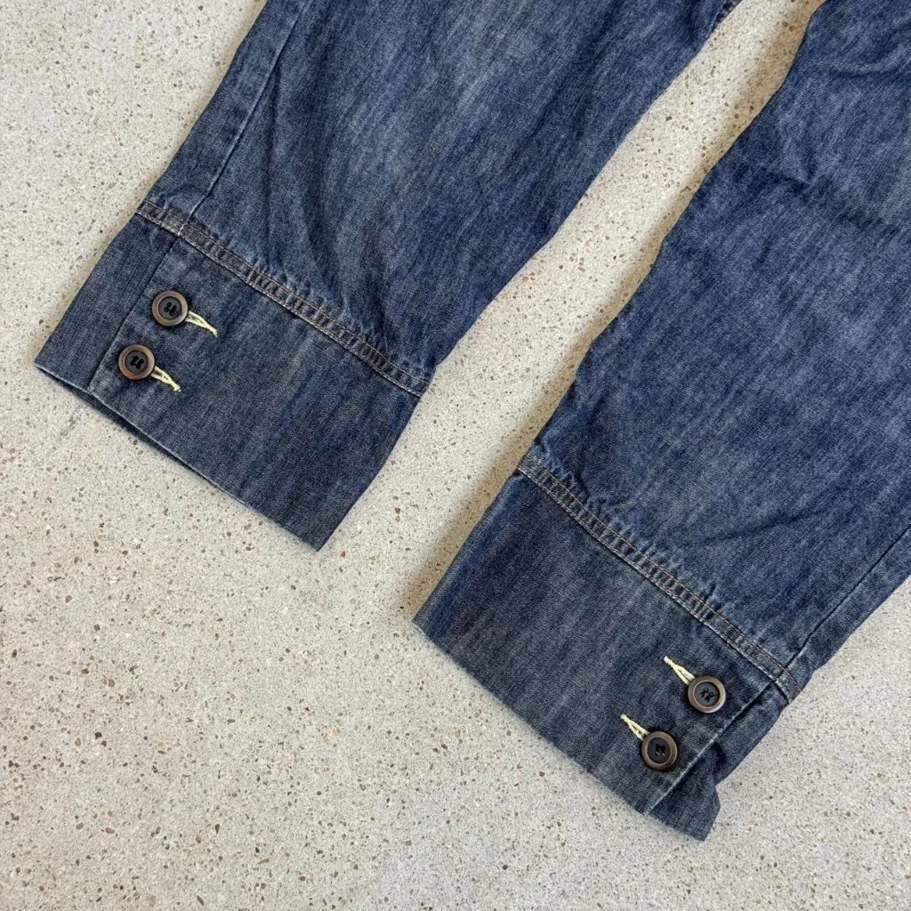 Vintage lowrise denim capris - Image 5