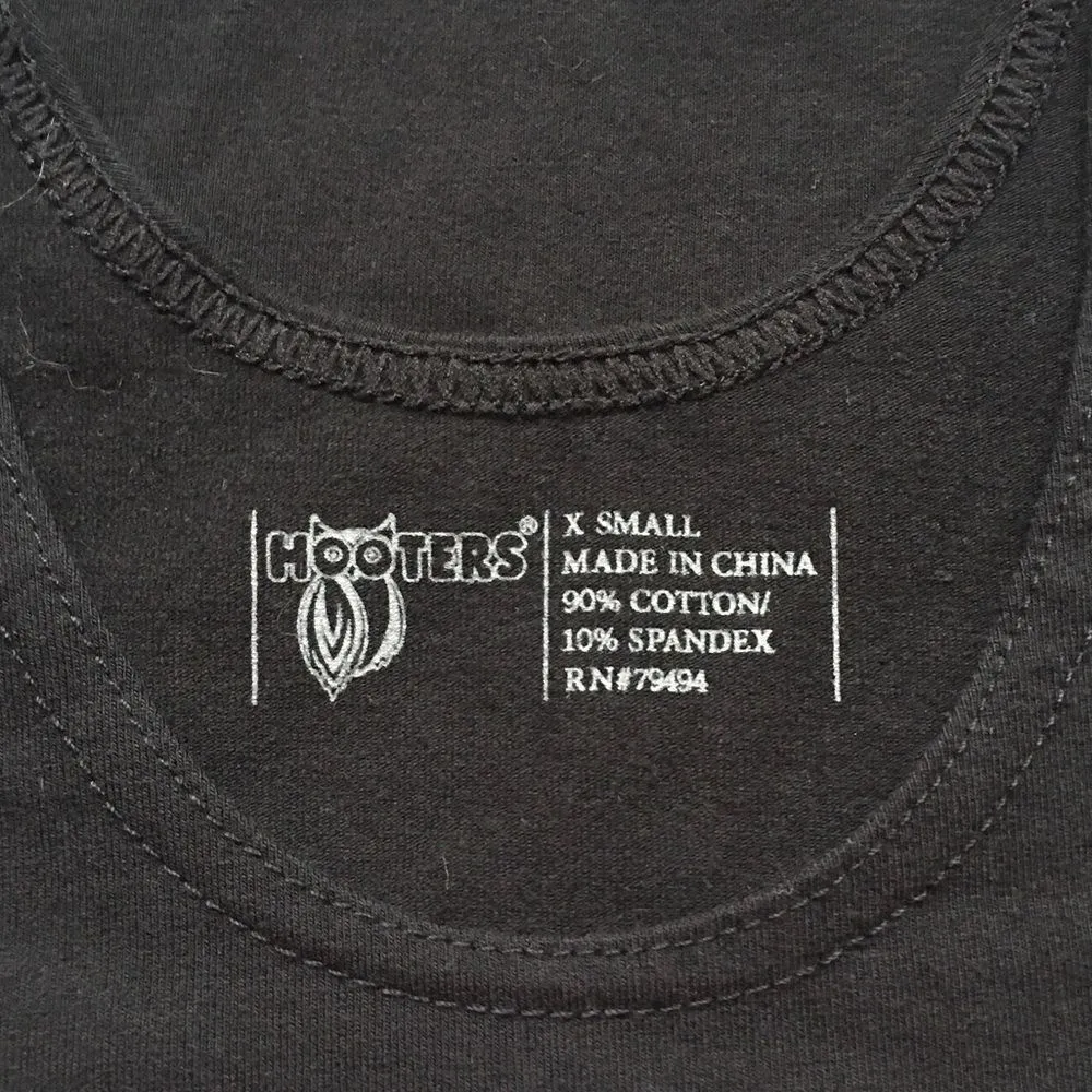 🔃Hooters Logo Waitress Uniform Tank Top - Image 4