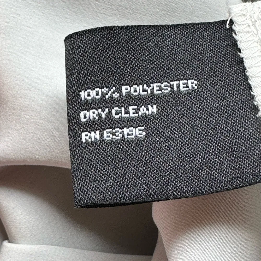 Ivy & Blu Black,White 2 Layered Sheer Light Material Round Spaghetti Straps Sz 8 - Image 11