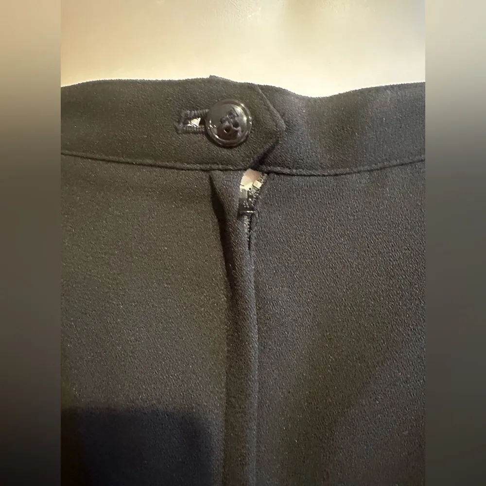 Le Suit Paris New York Beige & Black Top.Skirt Set Top Is Double Breasted Sz 12P - Image 9