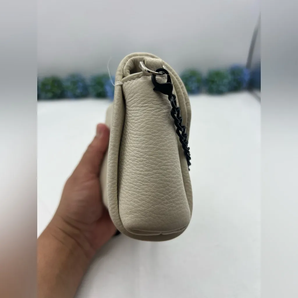 VELEZ LILI MINI LEATHER HANDS-FREE BAG WITH CHAIN - Image 5