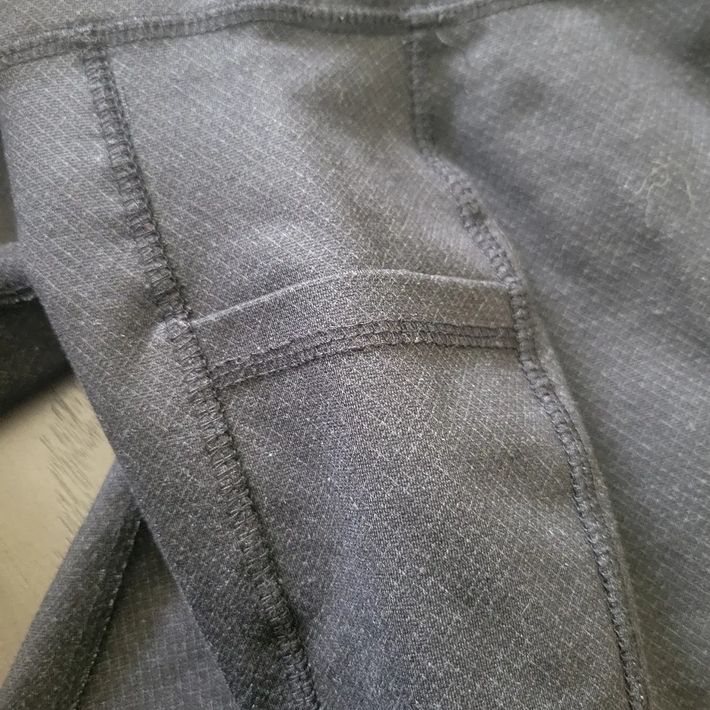 Black Leggings Pants With Pockets Game Time Size Medium - Image 3