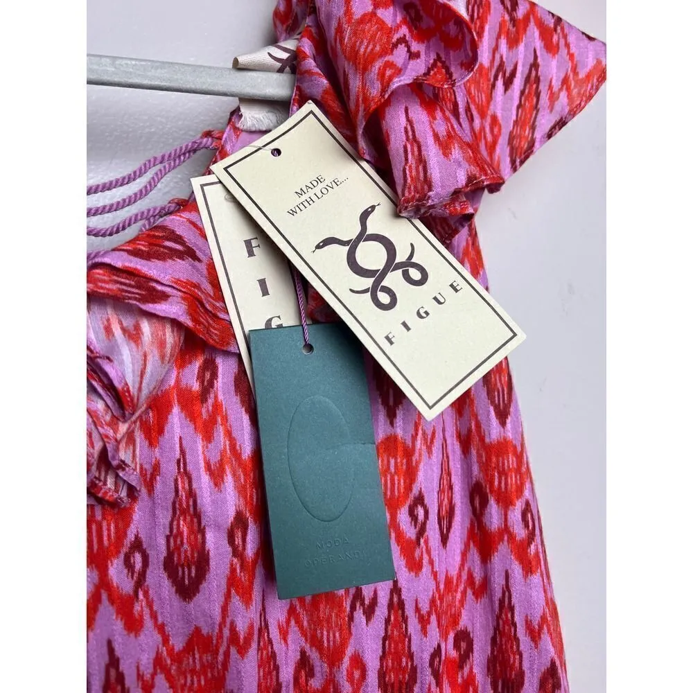 Figue Tahlia Ruffle Flutter Sleeve High - Image 6