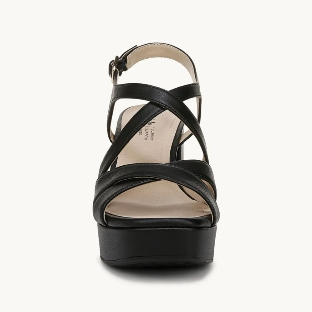 Life Stride Black Platform Shoes - Image 5