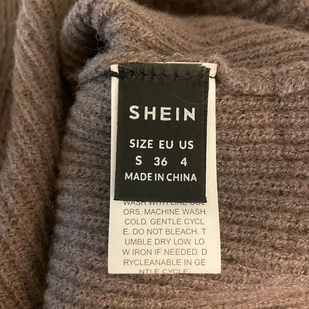 Rib Knit V-Neck Sweater, Mocha Brown, Size S, EUC - Image 11