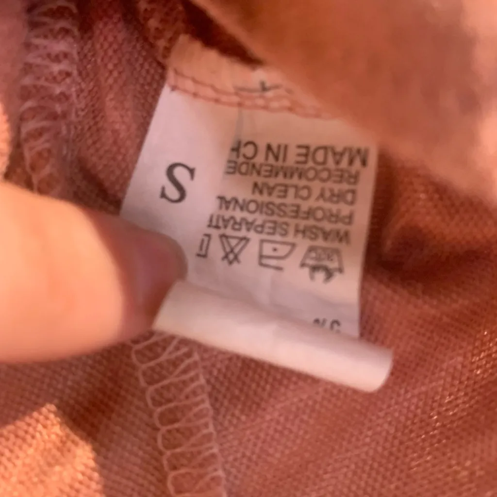 Faux suede set Pink - Image 9