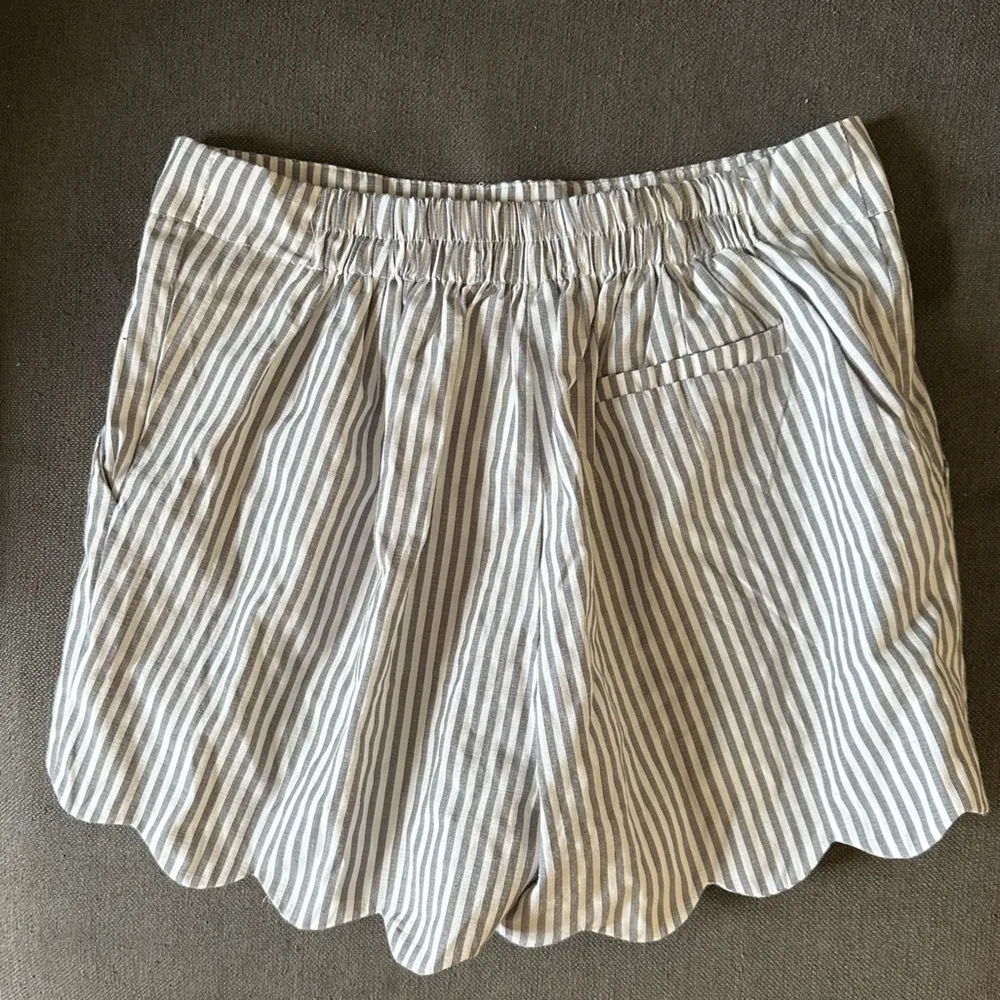NWT Boutique Striped Scalloped Mini Little Shorts - Image 2