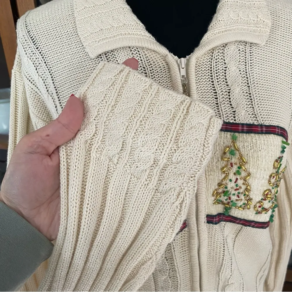 Storybook Knits Oh Christmas Tree! Zip - Image 7