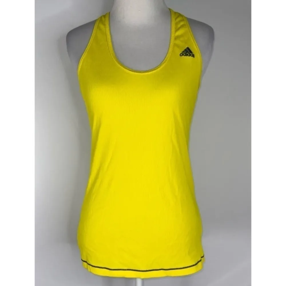 Adidas Canary Yellow Razorback Womens Athletic Tank M - Image 8
