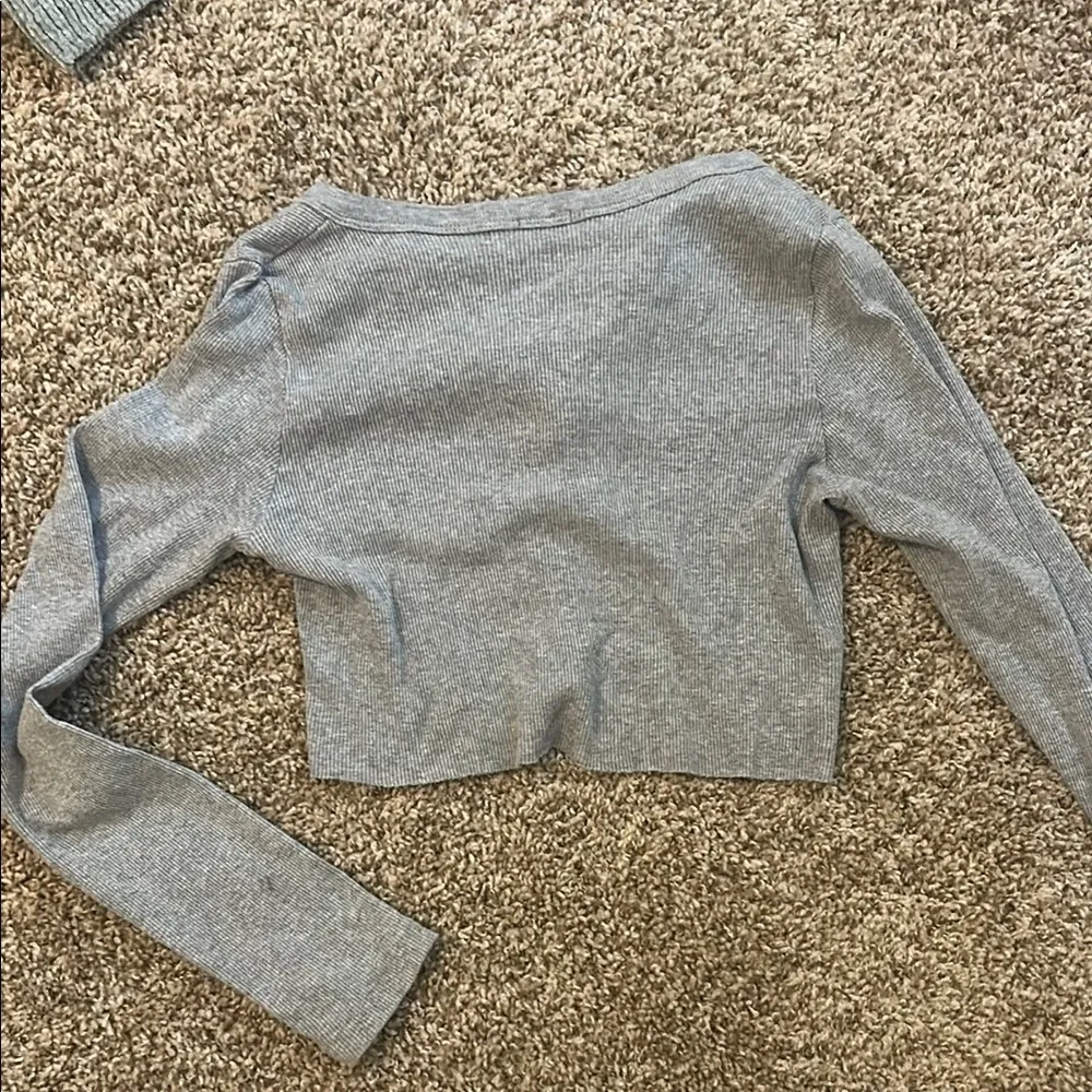 John Galt Cropped Rib Top - Image 4