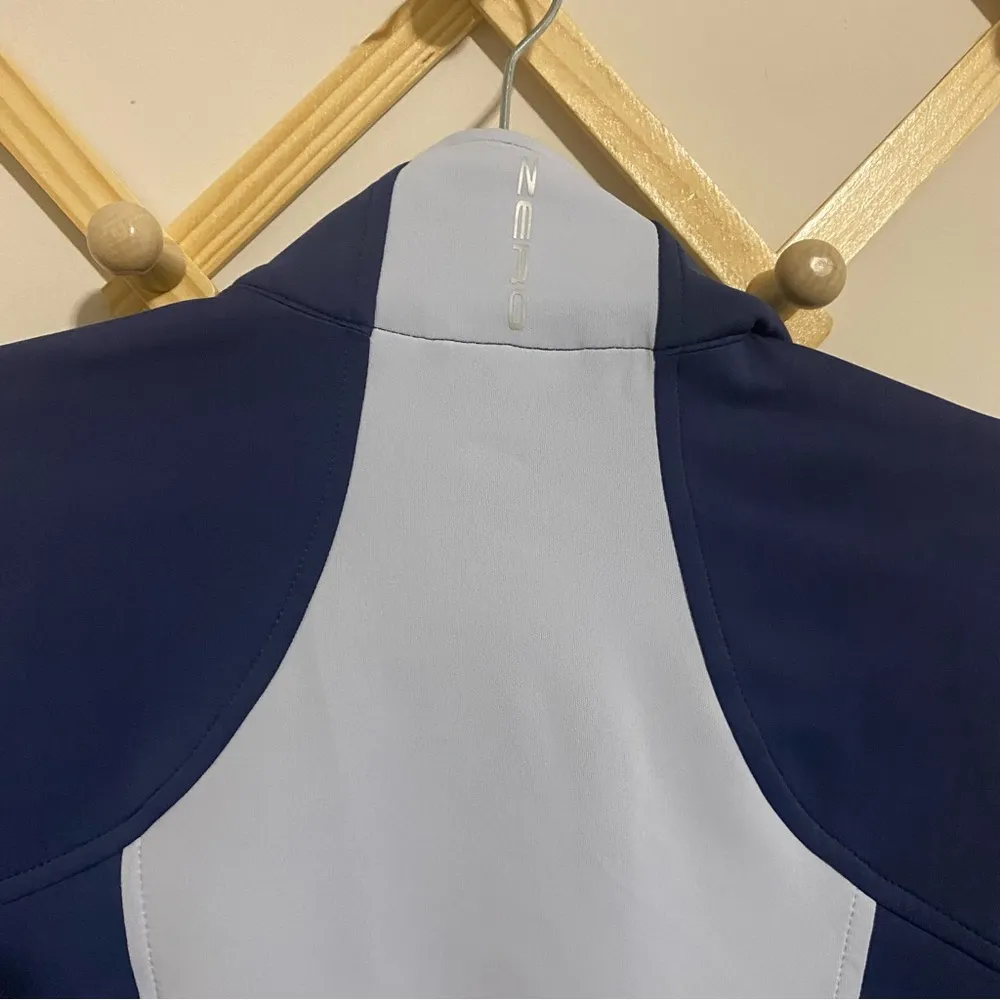 Zero Restriction Navy Blue Zip Up Golf Jacket size Small - Image 10