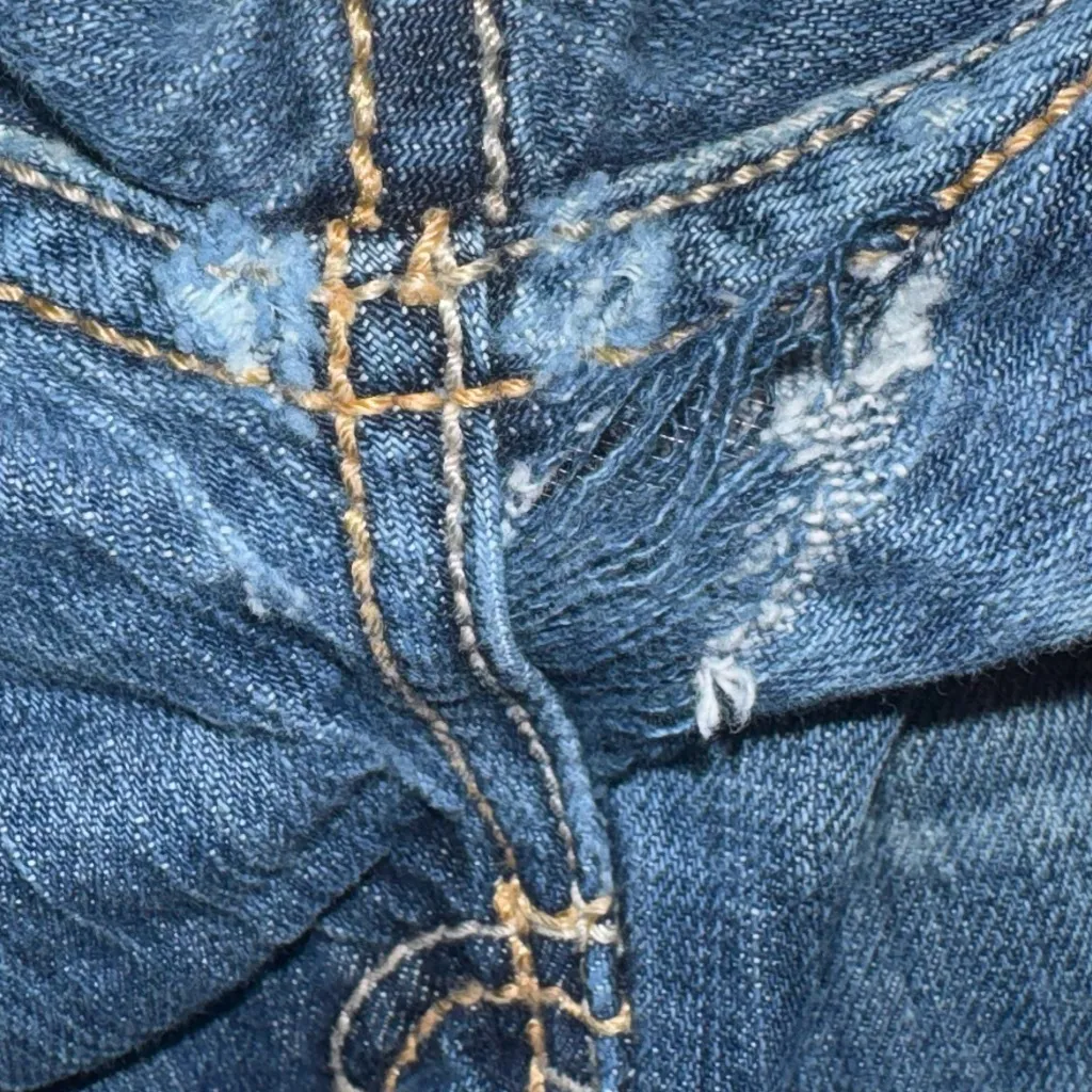 BKE Tia bootcut Boot Cut blue Jeans denim - Image 8