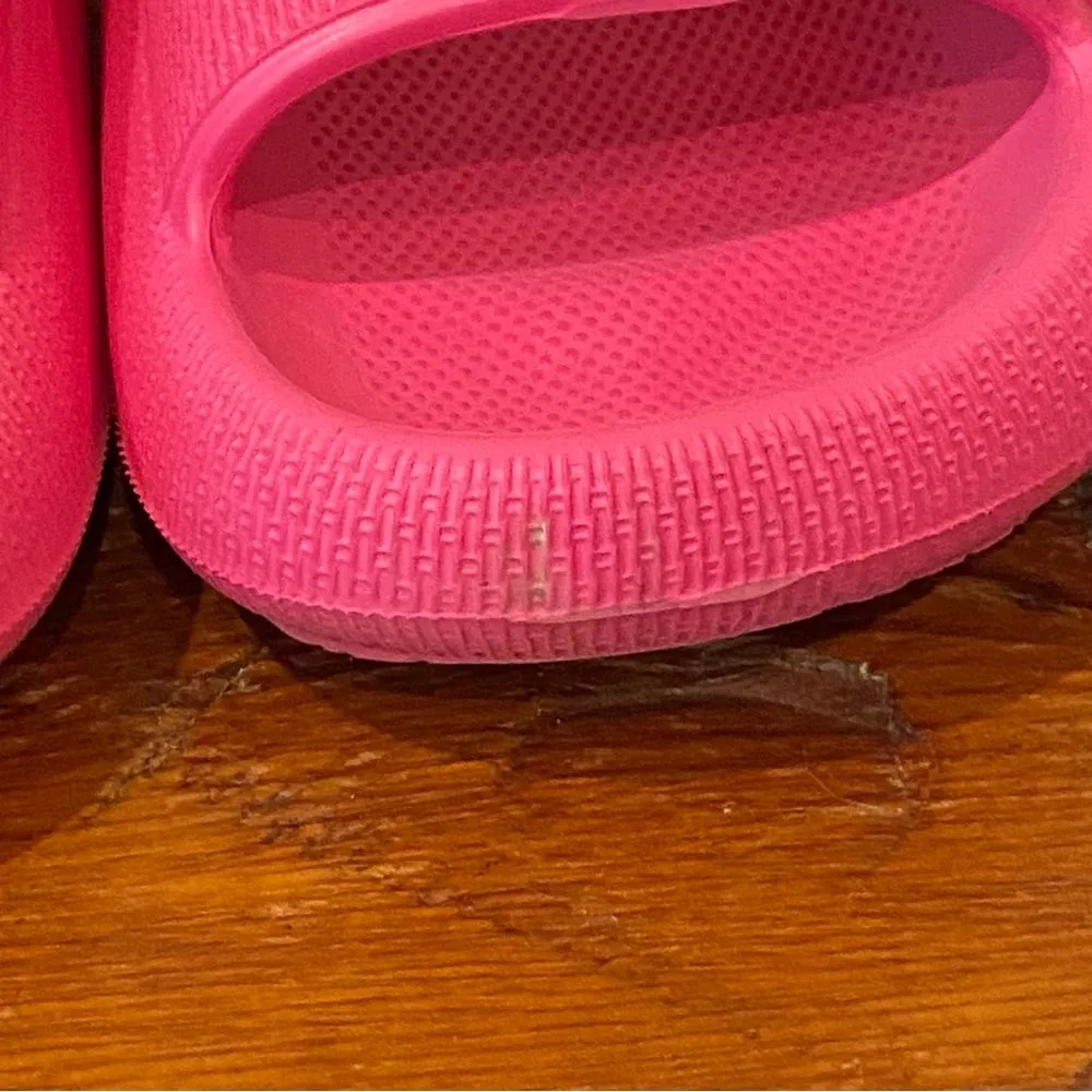 MIA Platform Slides Hot Pink Size 10 - Image 3