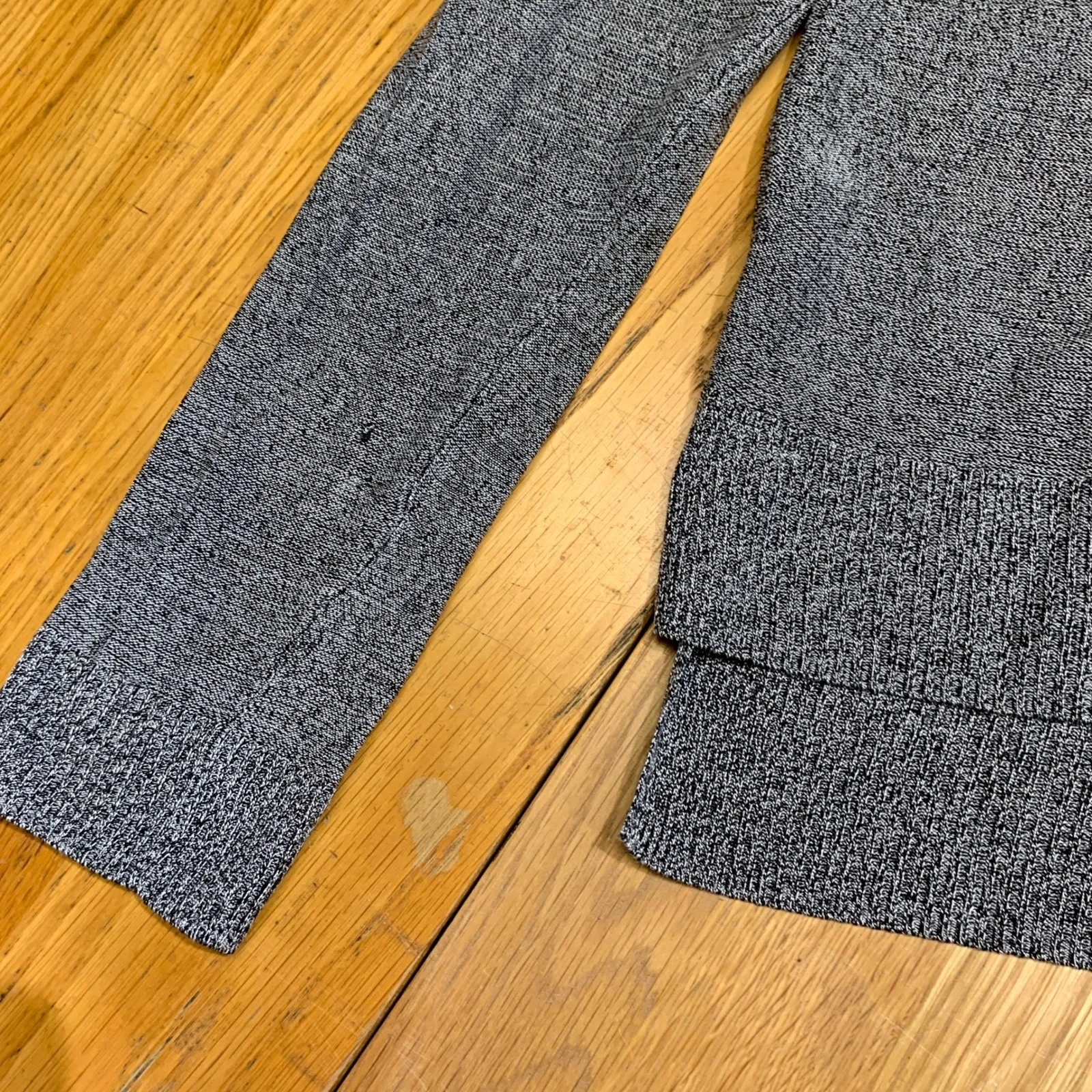 The Limited Womens Grey Marl Turtleneck Sweater Knit Top Size XS Layering Light - Image 3