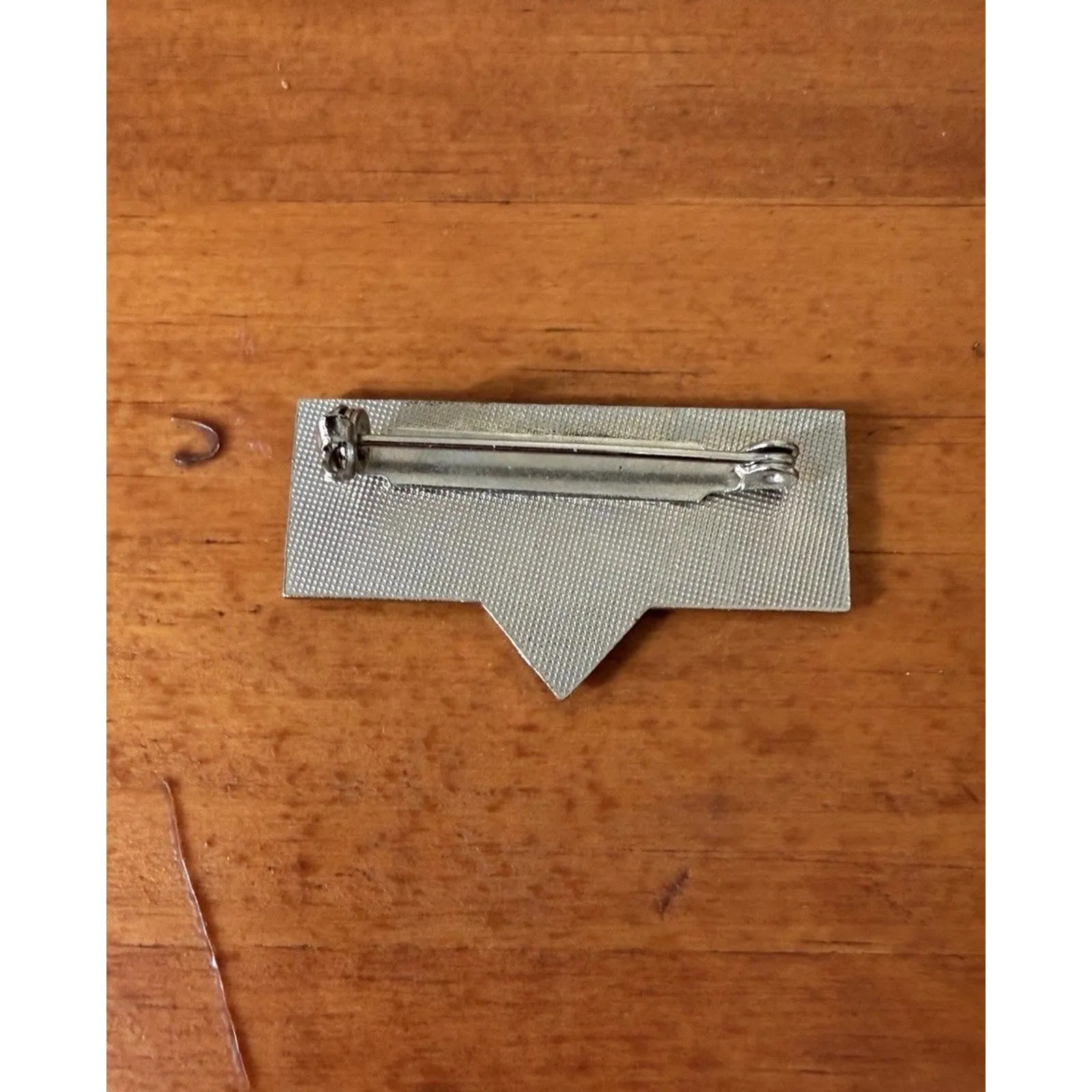 Art Deco Revival Enamel Bar Brooch Pierre Bex Style Vintage Bold Geometric - Image 7