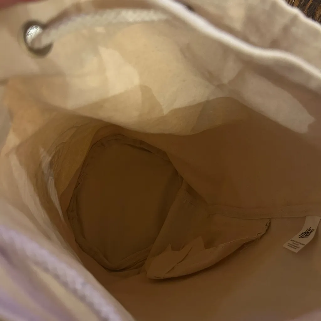 Oversized canvas tote bag unisex Compass graphic from Hit 2024 dorm college wknd - Image 6