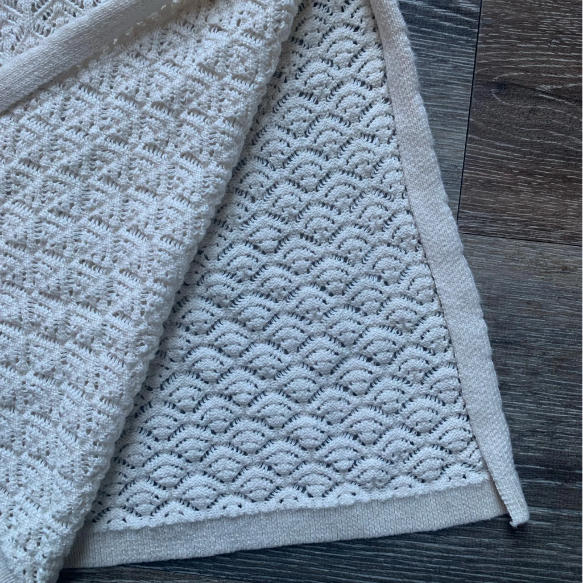 a new day Beige Knit Midi Skirt M - Image 6