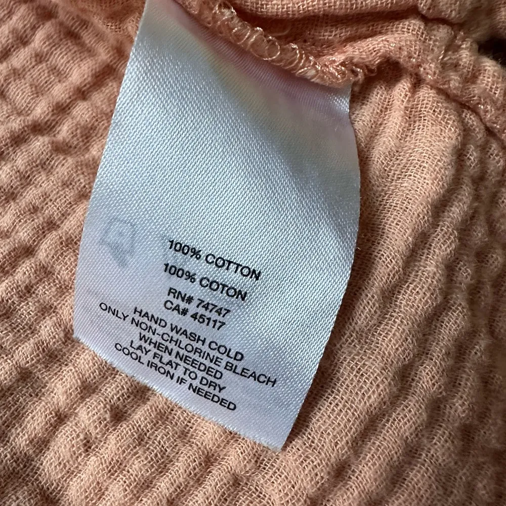 Natural Reflections NATURAL REFLECTION CORAL BUTTON UP - Image 3