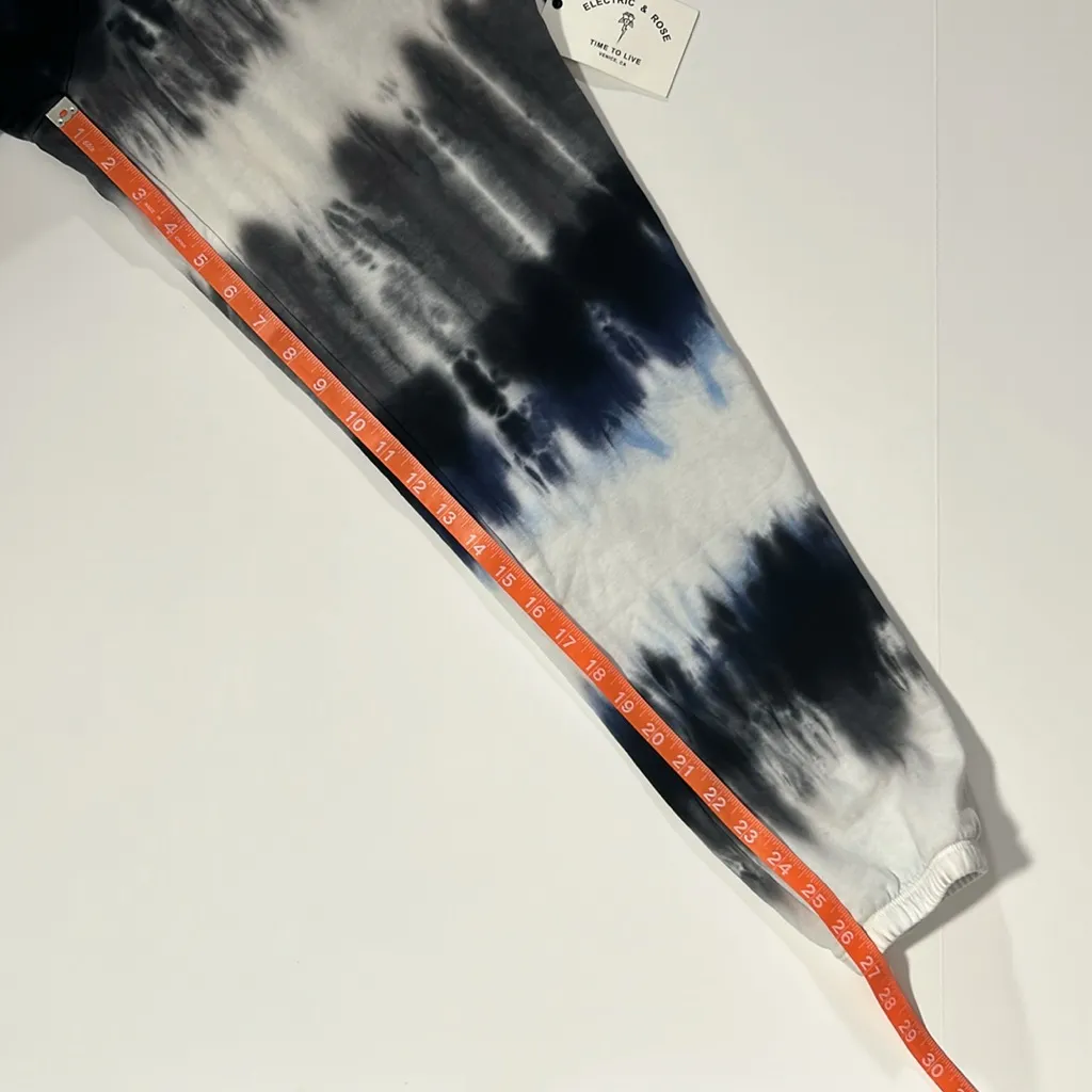 Electric & Rose Tie Dye Justice Sweatpants Small NWT Blue - Image 7