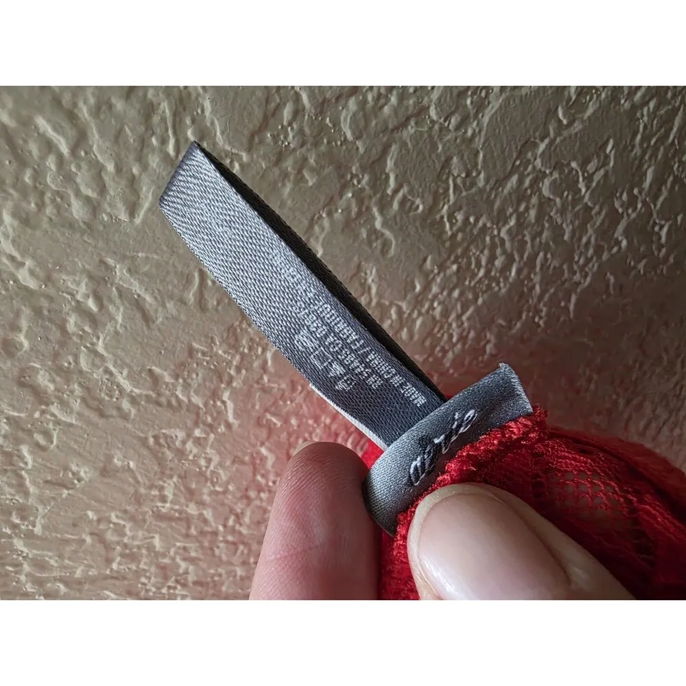 Aerie Red Lace Racerback Bralette Bra Lingerie Top Women Small Petite Dainty - Image 5