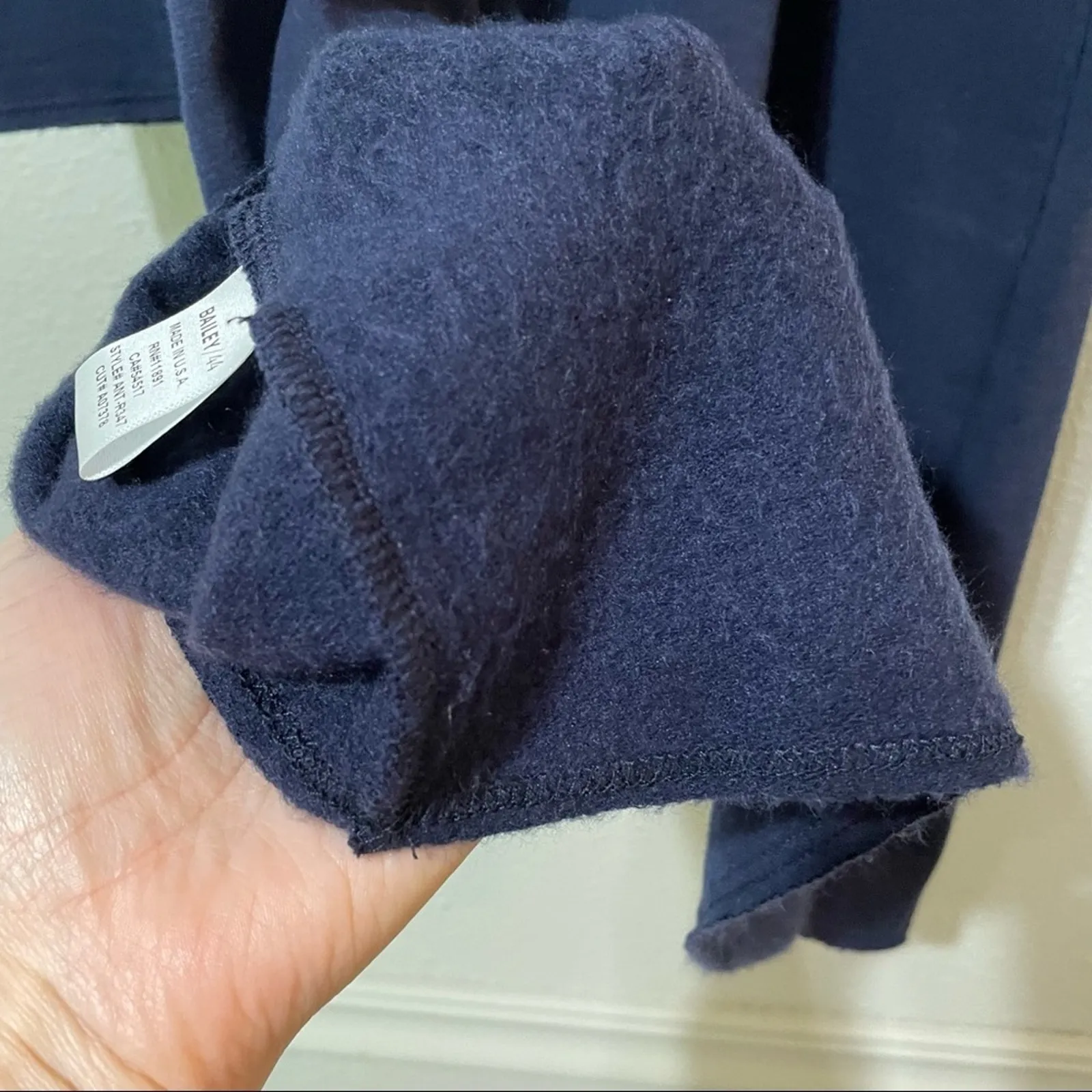 Bailey 44 Anthropologie Blue Off Shoulder Sweater Dress Womens XS Mini Bodycon - Image 8