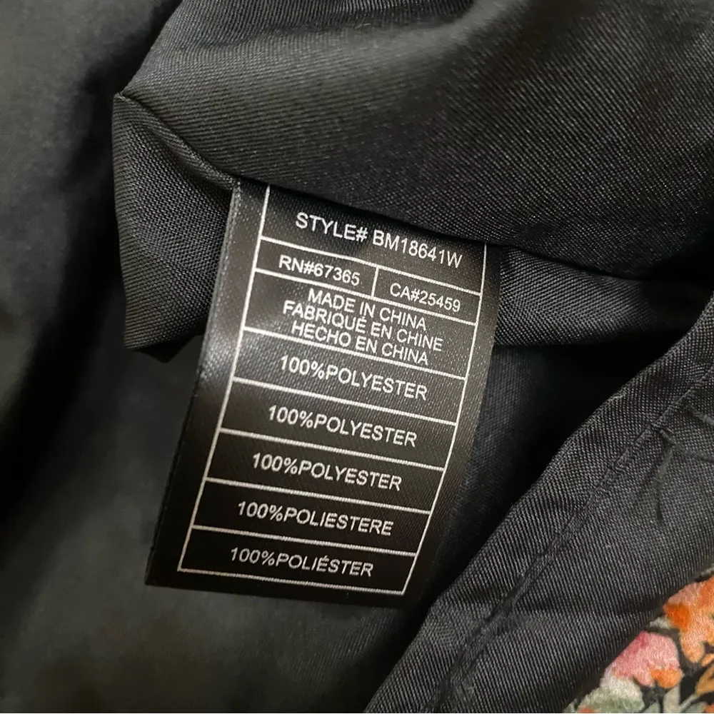 BB Dakota Multicolor sleeveless ditsy floral chiffon maxi dress cottagecore Size XL - Image 7