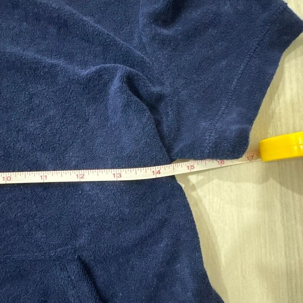 NWT Juicy Couture short-sleeve hoodie and shorts tracksuit set in Atlantis dark - Image 5