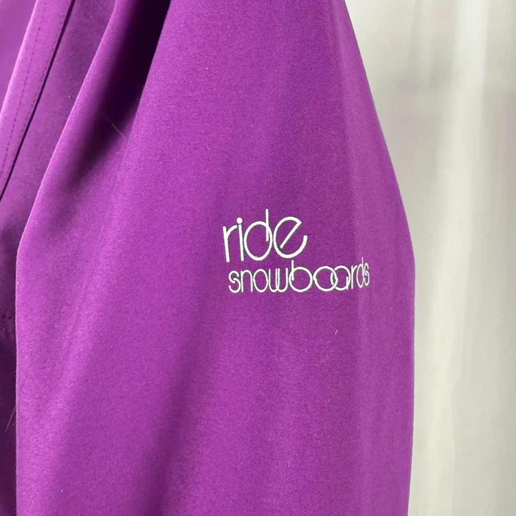 Ride Snowboards Ride Bryant Shell Jacket in Dark Violet Purple Size Medium - Image 3