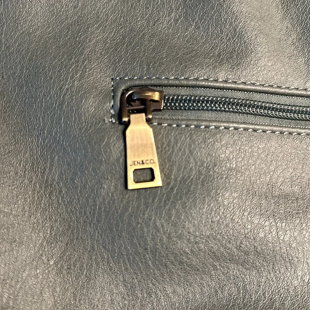 Jen & Co vegan handbag Gray - Image 5