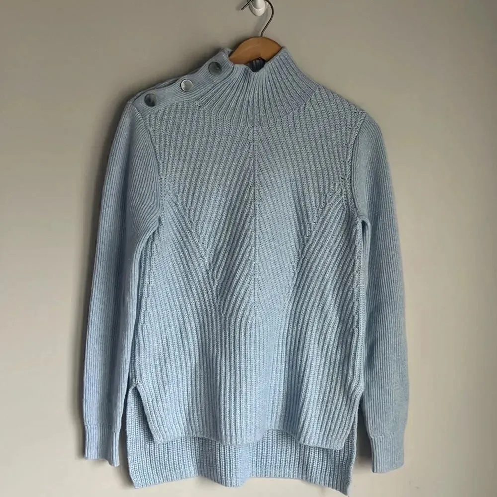 Veronica Beard  Rama Merino Wool/Cashmere Sweater - Image 2