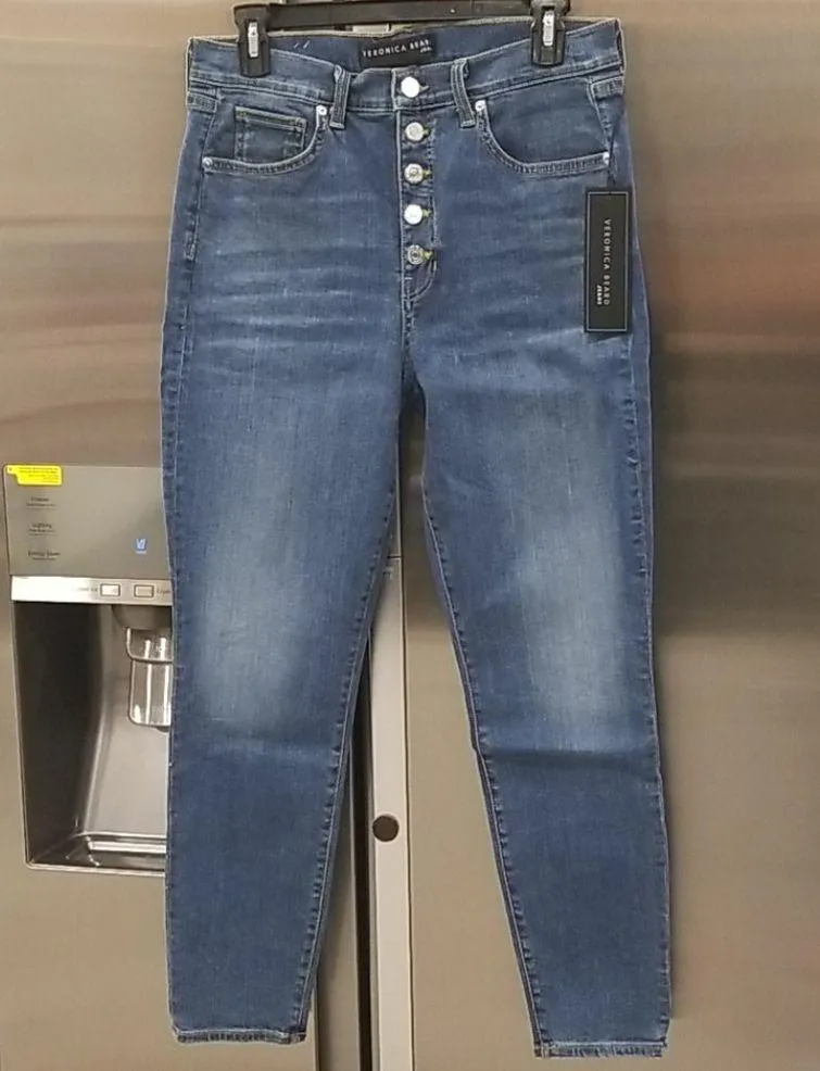 💕VERONICA BEARD💕 Debbie High Rise Skinny Jeans - Image 6