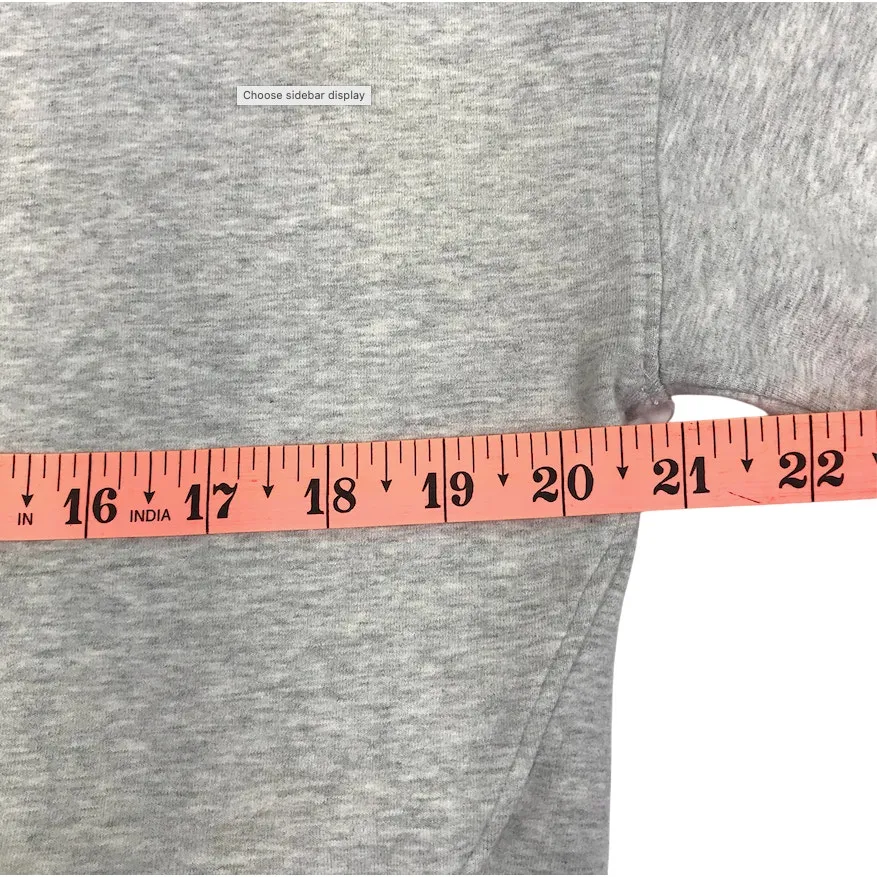 LULULEMON Go Forward Pullover Sz 8 Gray Cozy Athletic Travel Office Everyday - Image 12