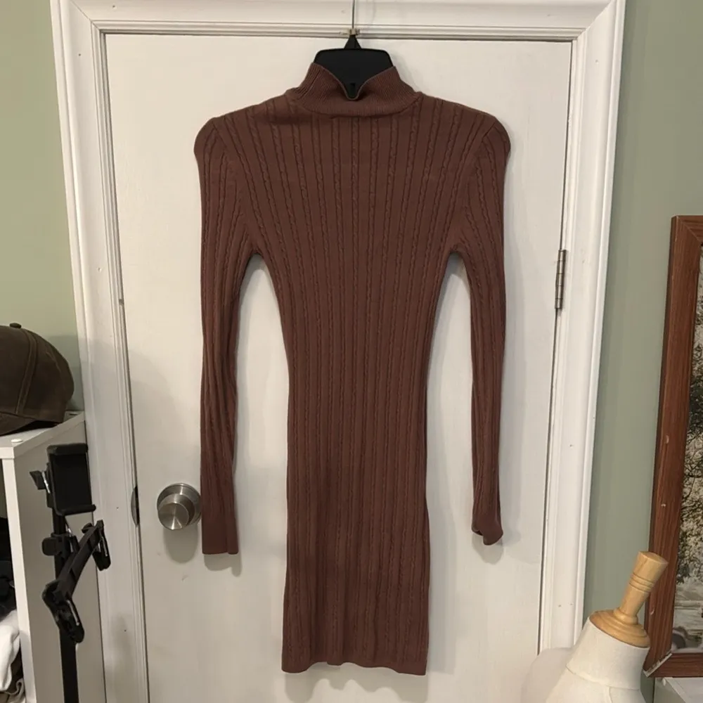 A&F Women's Mockneck Mini Sweater Dress - Image 6