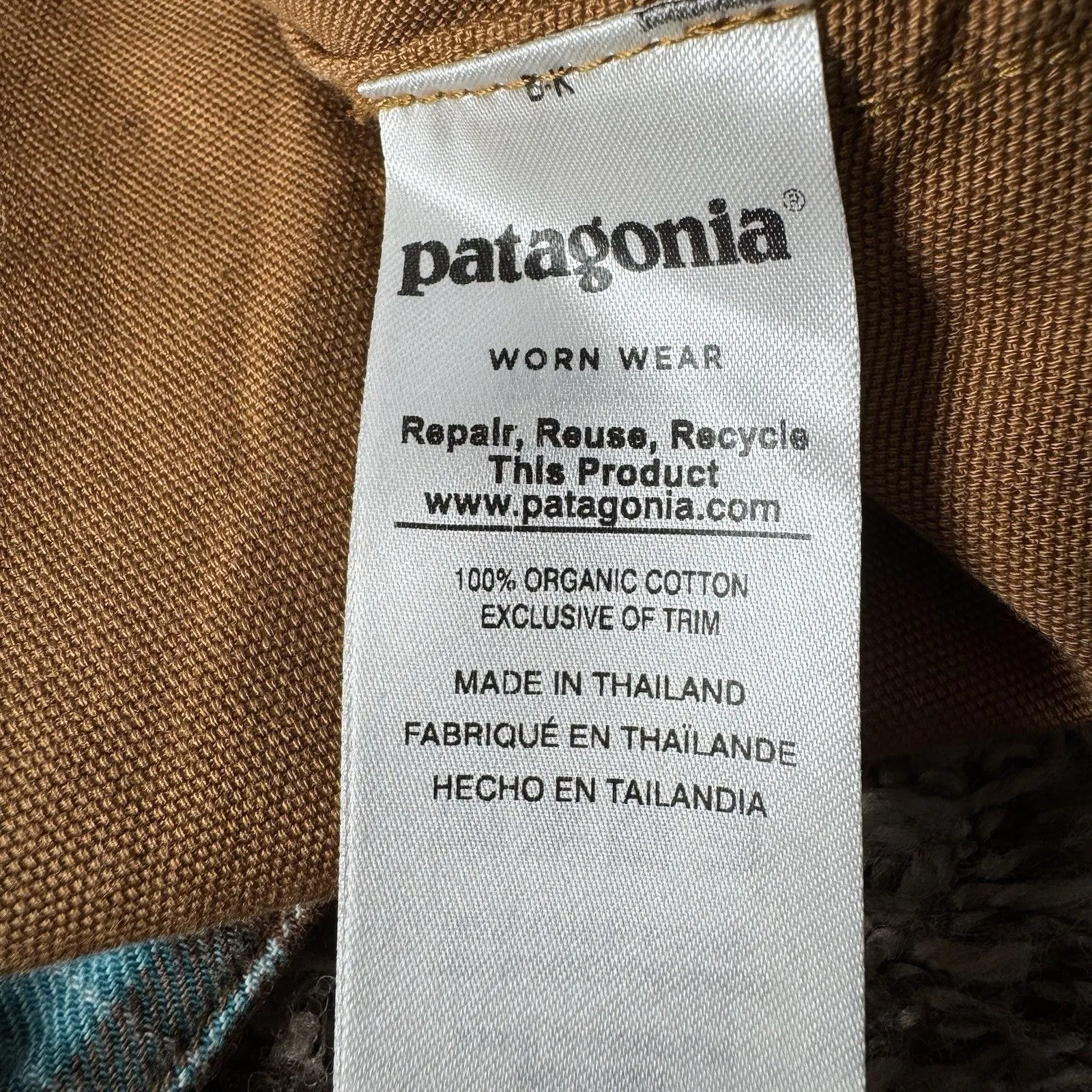 Patagonia Prairie Dawn Parka Hooded Jacket 27150 Women’s Brown XS Sherpa - Image 4