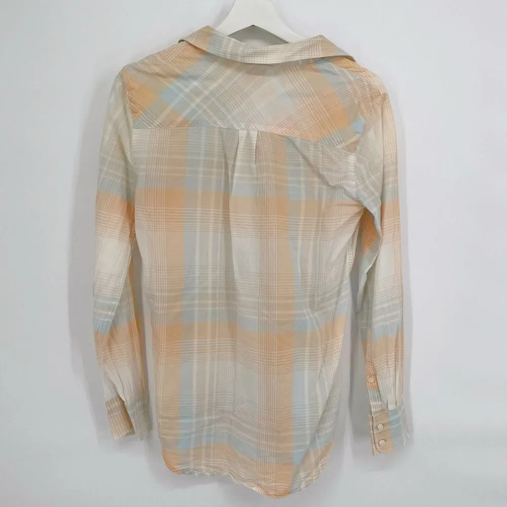 J. Crew The Perfect Shirt Plaid Button - Image 3