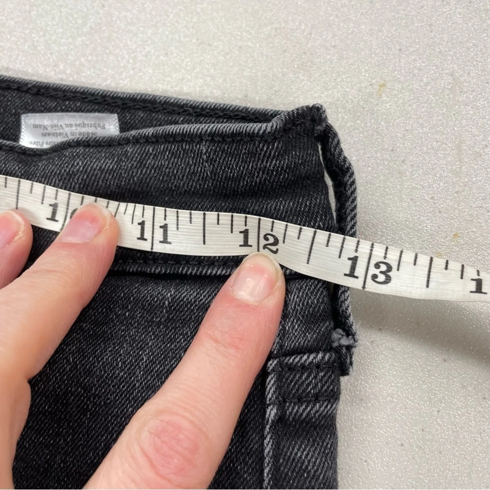 Everlane Grey High Rise Skinny Jeans Womens 27 Zip Fly Denim Casual Classic - Image 9