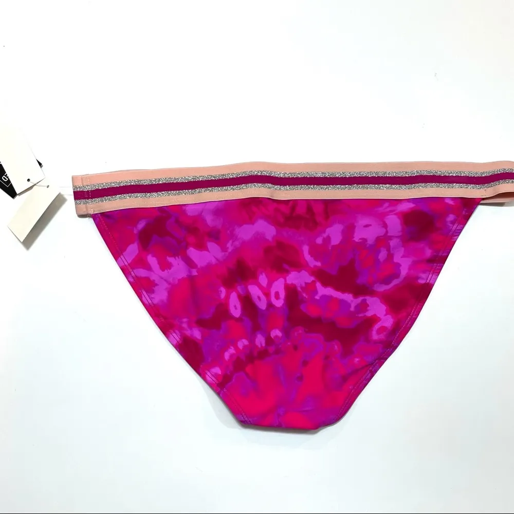 Hula Honey Pink TIE-DYE Bikini Swim Bottom - Image 6