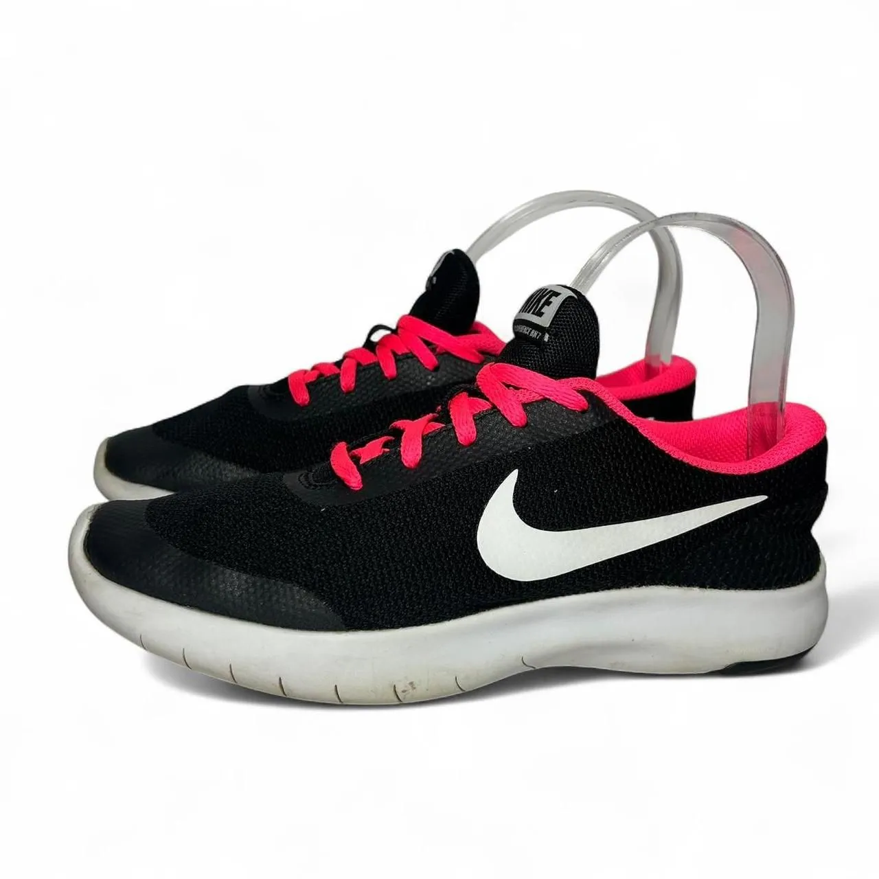 Nike Flex experience 7 pink black and white trainers sneakers shoes 6.5 - Image 2