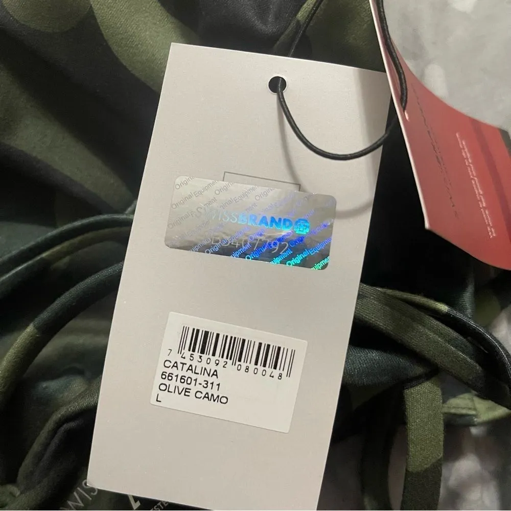 Swiss Brand Catalina Olive Camo Size Large Color Green Army Green Camouflage - Image 4