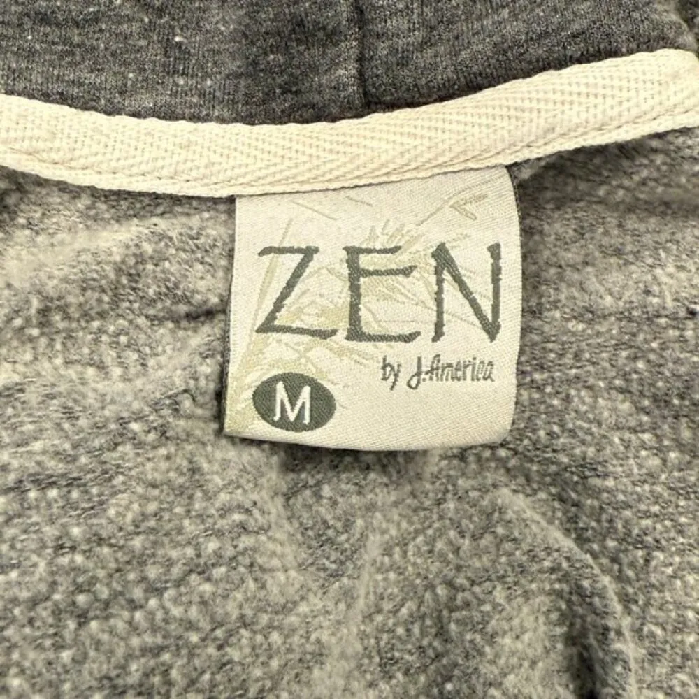 ZEN J. America women's Medium Hoodie Fleece Full - Image 4