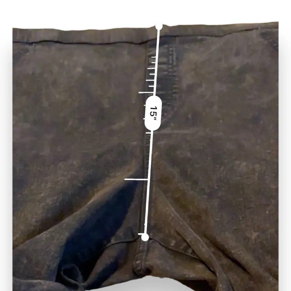 Logo Lori Goldstein Faded Brown High Rise Straight Leg Pull On Pants Sz 30WT NEW - Image 9