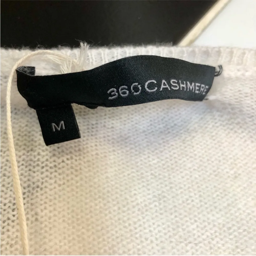 NWT  Stella Tie Dye Sweater Cream Apricot Preppy Baggy Oversized SzM - Image 9