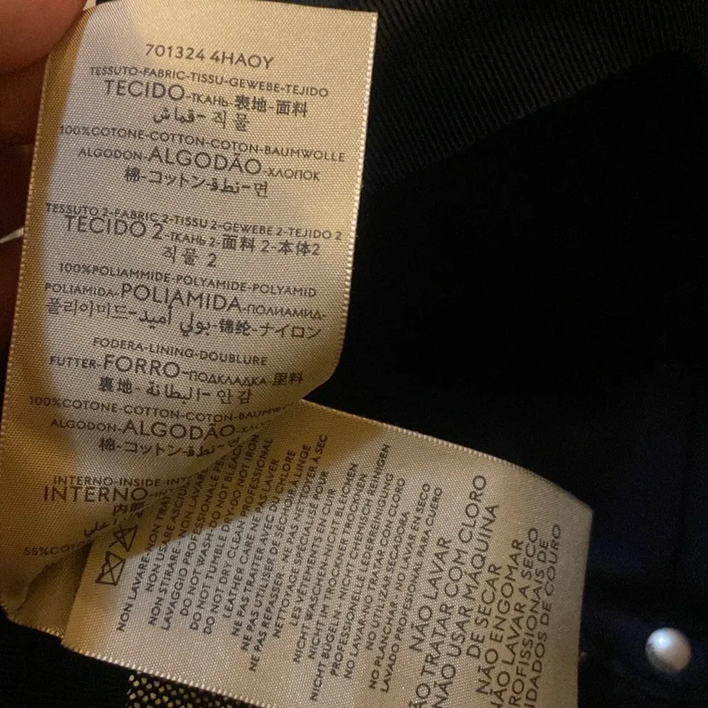 Gucci Embroidered Logo Baseball Cap size M 58 cm - Image 5