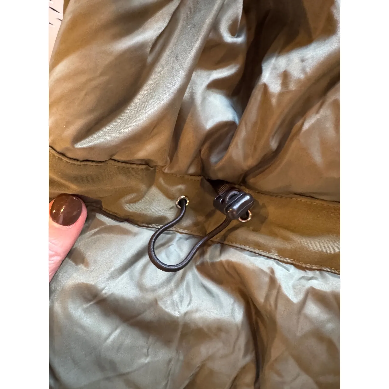 Spyder Coat Women Medium Sage Green Hooded Insulated Explorer Parka Outdoor - Image 14