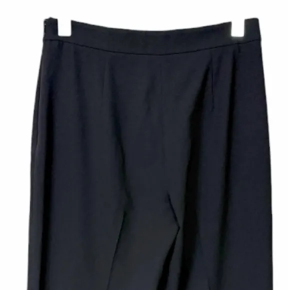 Alice + Olivia Black Tailored Wide Leg High Rise Dress Pants Women’s Size 6 - Image 9